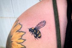 Here?s a bee.  #bee #bumblebee #beetattoo
